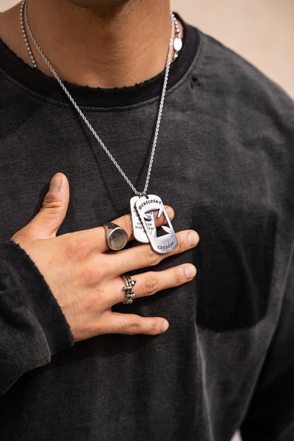 WESTCOAST CARBONE DOG TAGS